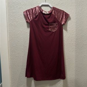 Juniors T Shirt Dress